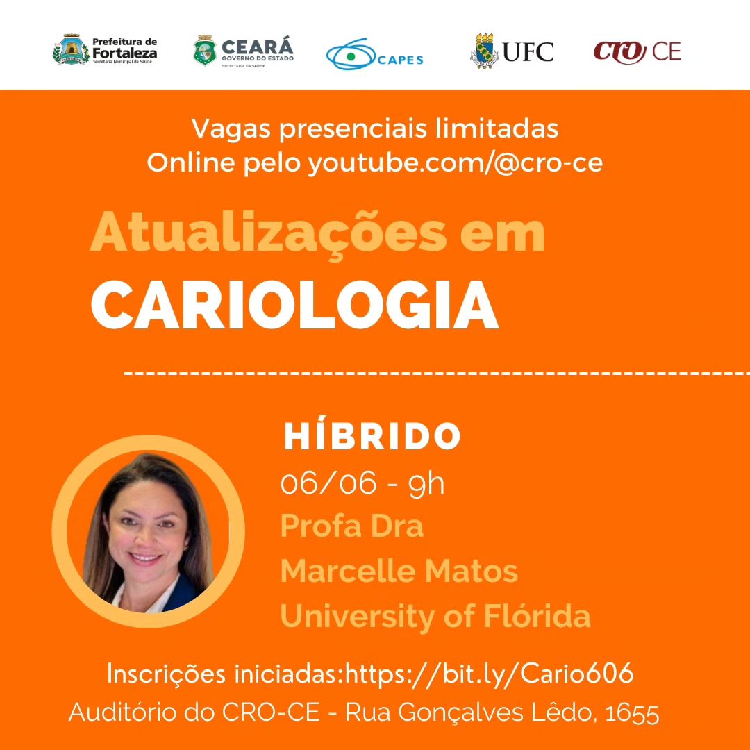 ATUALIZAÇÕES EM CARIOLOGIA DIA 06/JUN ÀS 09H