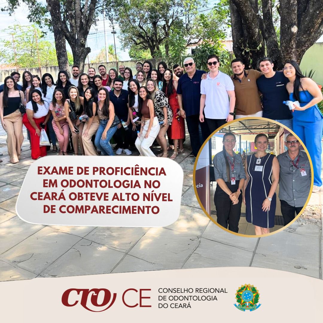Exame de proficiência em Odontologia no Ceará obteve alto nível de comparecimento
