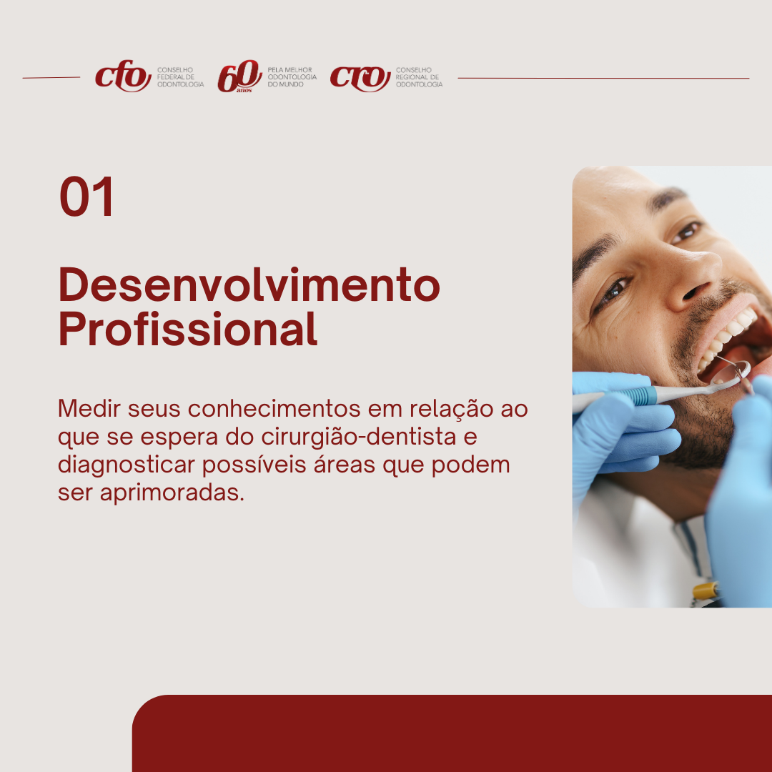 O CFO promove, em 2024, o Exame de Proficiência em Odontologia