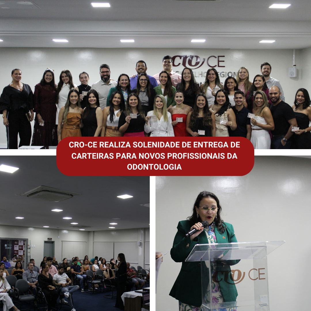 Solenidade de entrega das carteiras profissionais